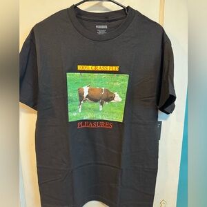 Pleasures Black Graphic Tee - Short Sleeve